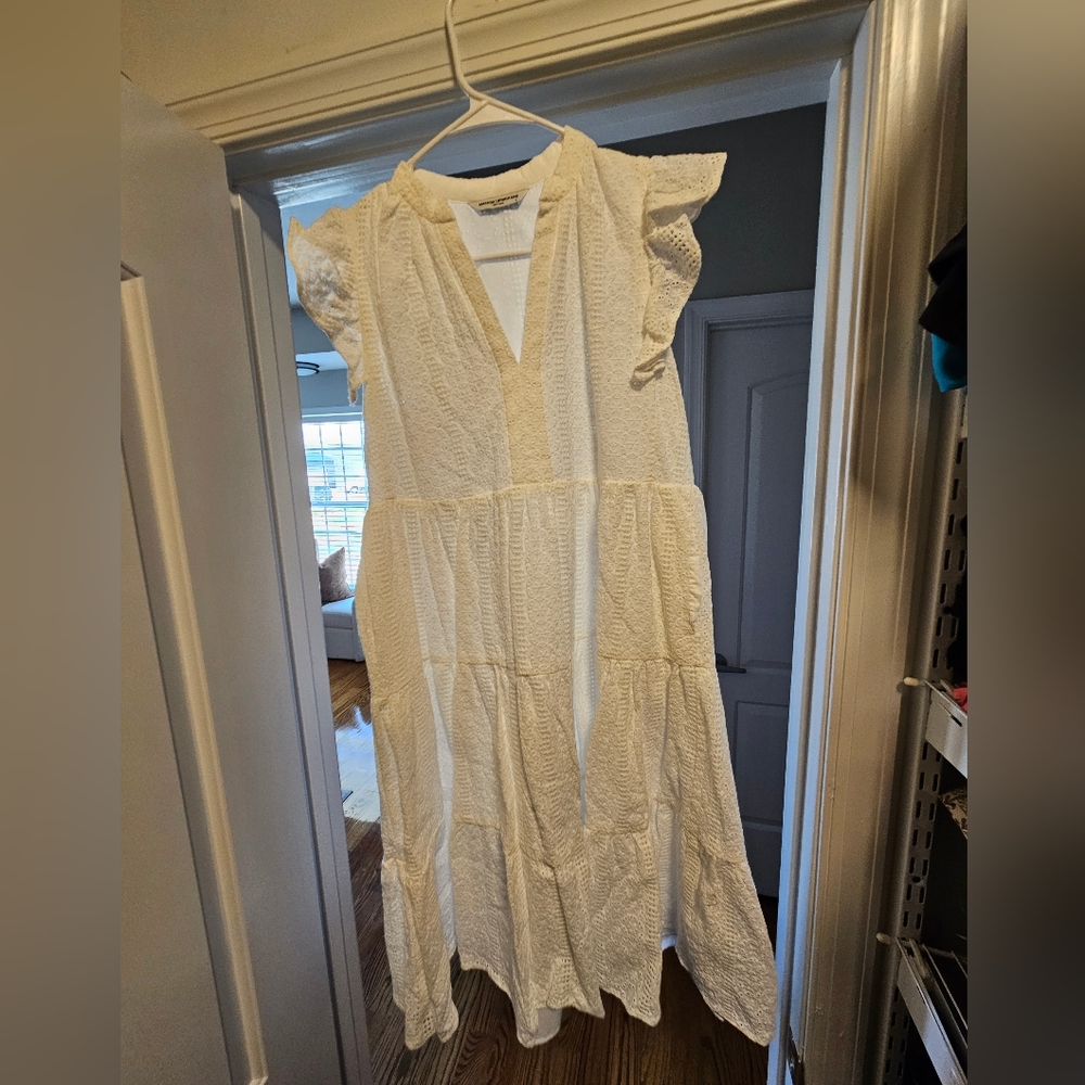 Amanda Uprichard Sheridan eyelet dress